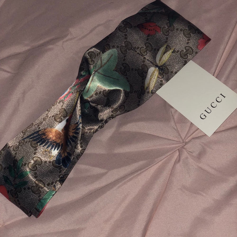 GG Blooms Designer Head Band Silk